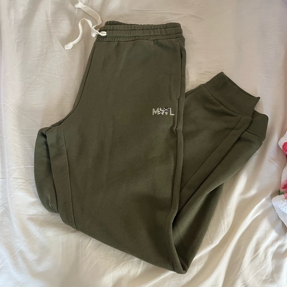 MWL Embroidered Flower Sweatpants - Picture 2 of 8